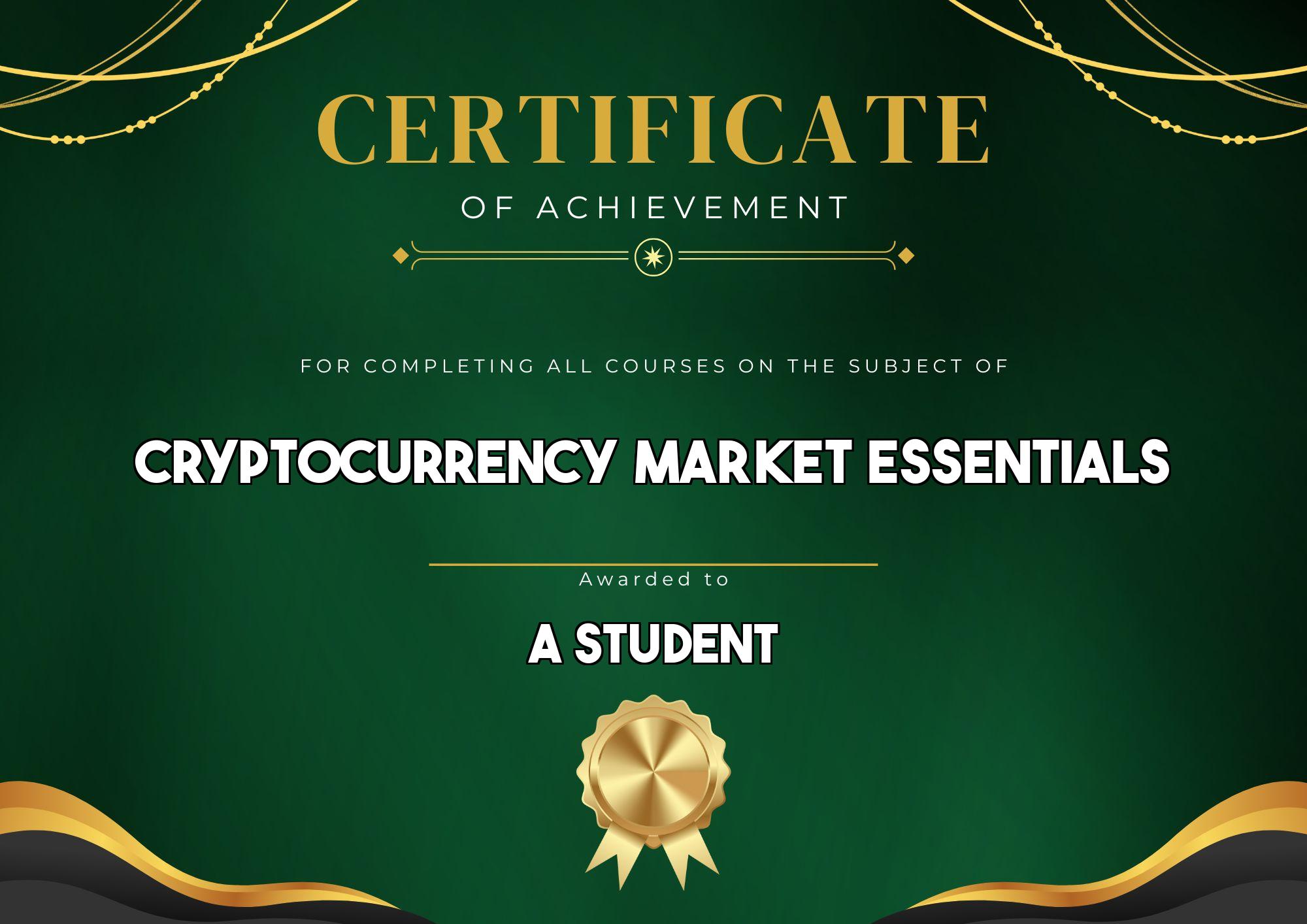 Cryptocurrency Market Essentials