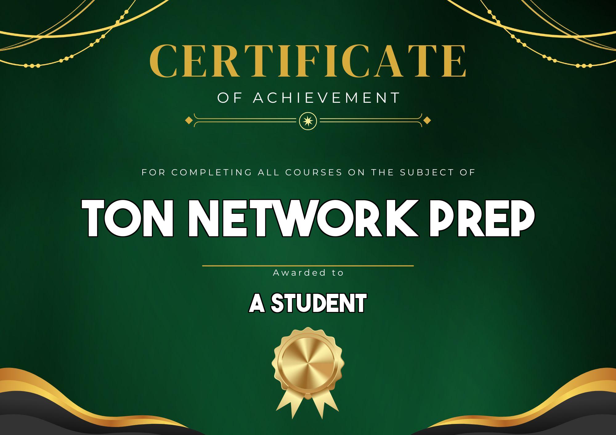 TON Network Prep